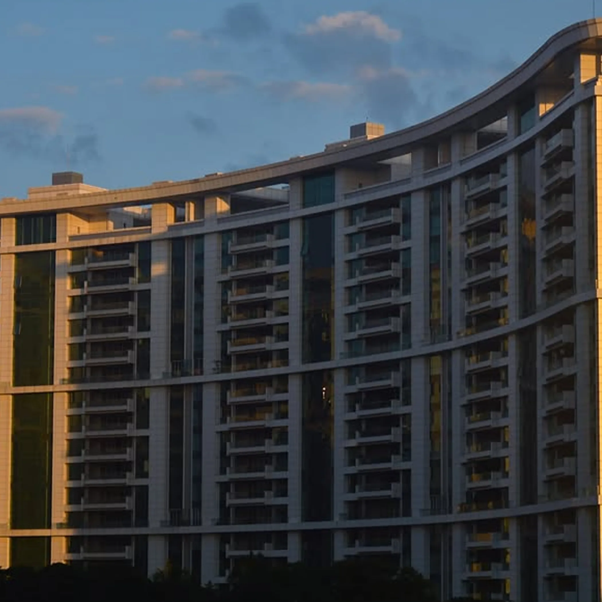 high-rise building exterior